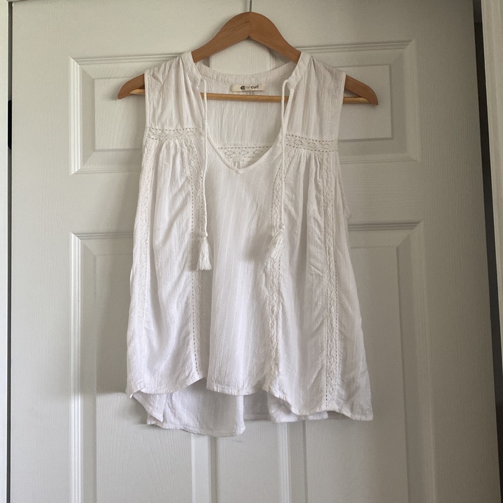 Rip Curl White Tank Top